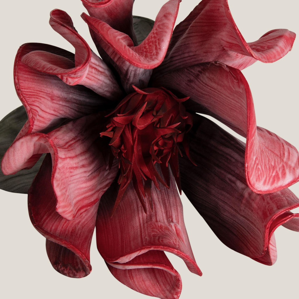 Red Daffodil Foam Flower