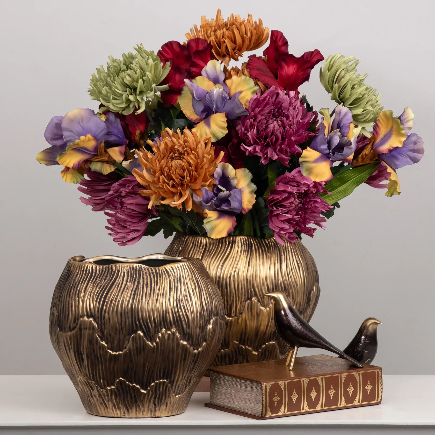 Green Crysanthemum Spray Flower